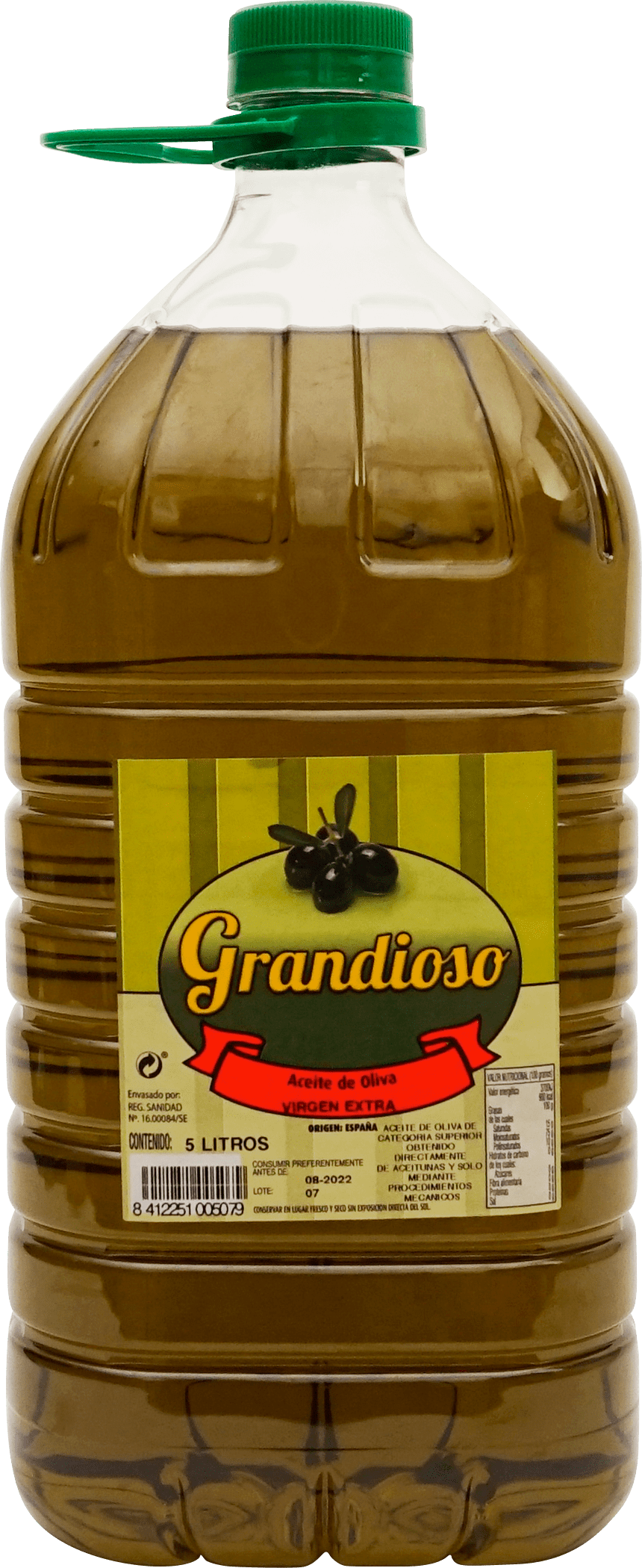 Aceite de oliva Virgen Extra Grandioso
