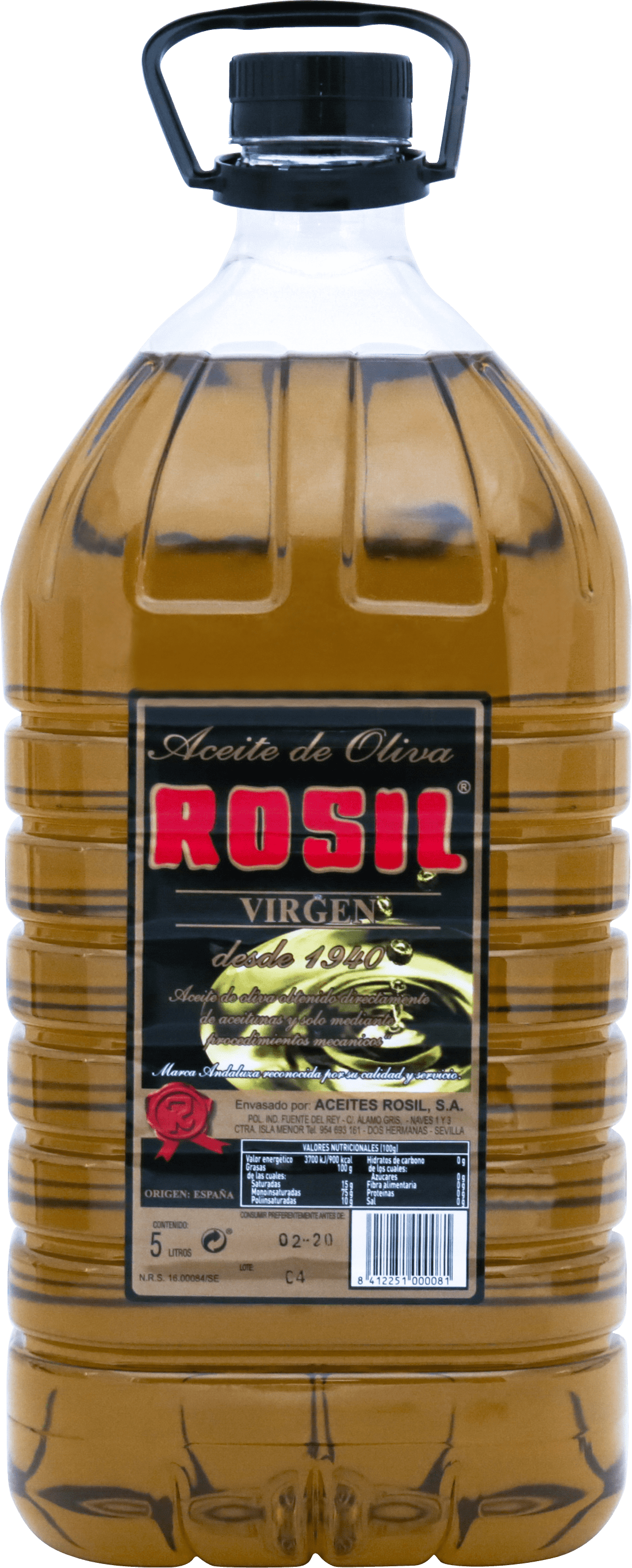 Aceite de Oliva Virgen Rosil
